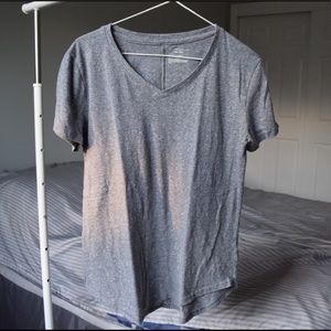 gray athletic top